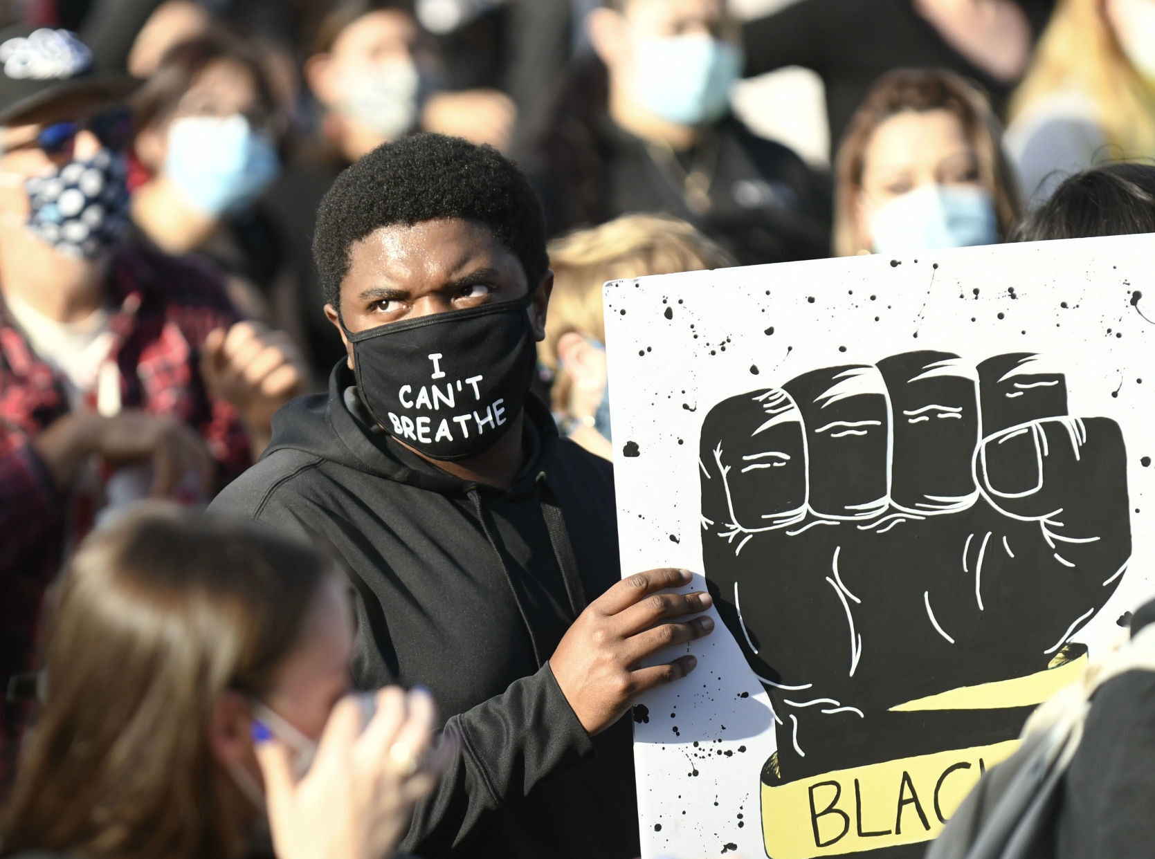 'We need a voice': Hundreds participate in peaceful protest, march through Lompoc